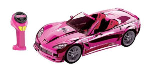 barbie crusin corvette