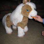 baby butterscotch pony from hasbro and furreal