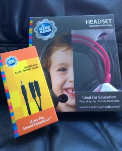 kidz gear headset and splitter