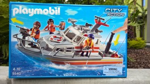 playmobil rescue boat