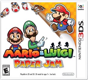 Mario and Luigi paper jam