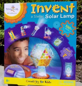 invent a solar lamp